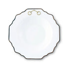 Snaffle Bit Gold Scallop Soup Bowl - Your Western Decor