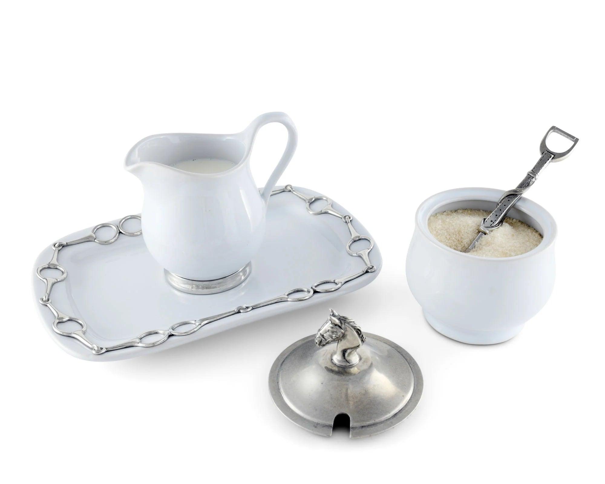 Equestrian Sugar & Creamer Set - Your Western Decor