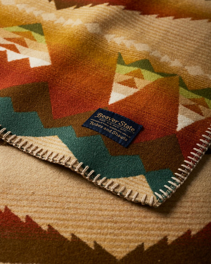 Solstice Canyon Blanket Detail - Your Western Decor