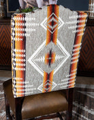 Southern Spice Rustic Dining Chair Fabric Back - Southwestern Dining Chairs Made in the USA - Your Western Decor