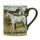 Stables Mug - White Horse Design - Your Western Decor