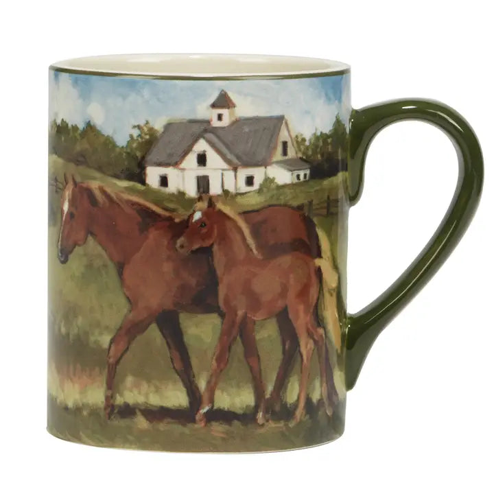 Stables Mug - Mom & Foal Design - Your Western Decor