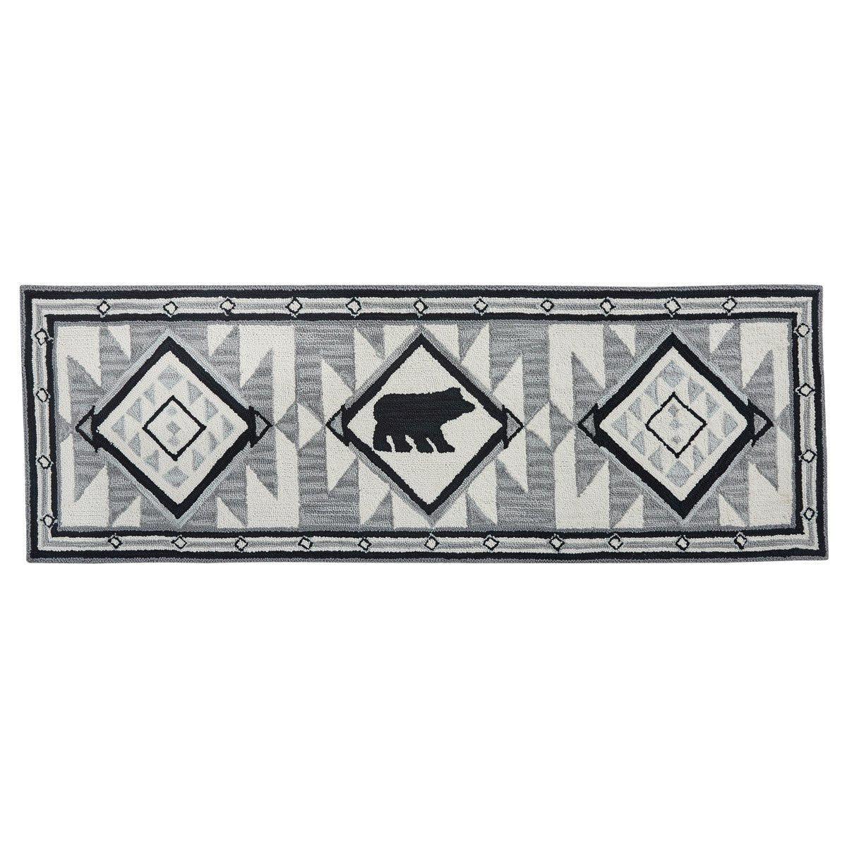 Summit Aztec Bear Runner Rug - Your Western Decor