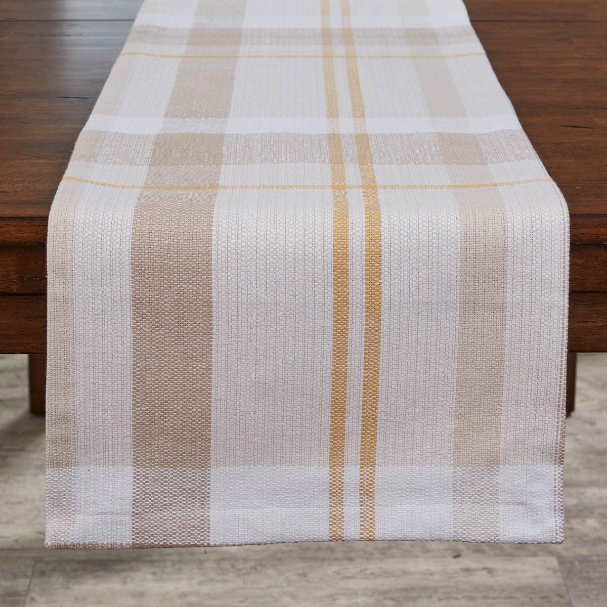 Sunflower Plaid Table Runner - Your Western Decor