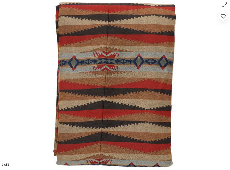 Sunset Canyon Duvet Folded 