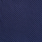 Cotton knit blanket navy blue in 4 sizes - Your Western Decor