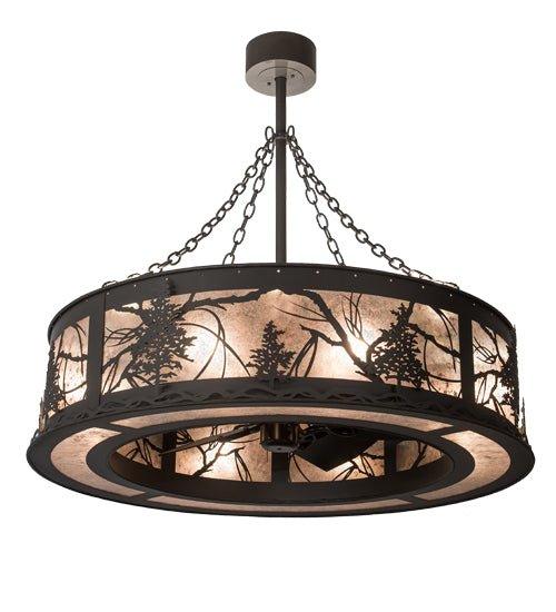 American Made Tamarack Chandel-Air Ceiling Light - Your Western Decor