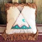 Teepee Throw Pillow | Your Western Decor