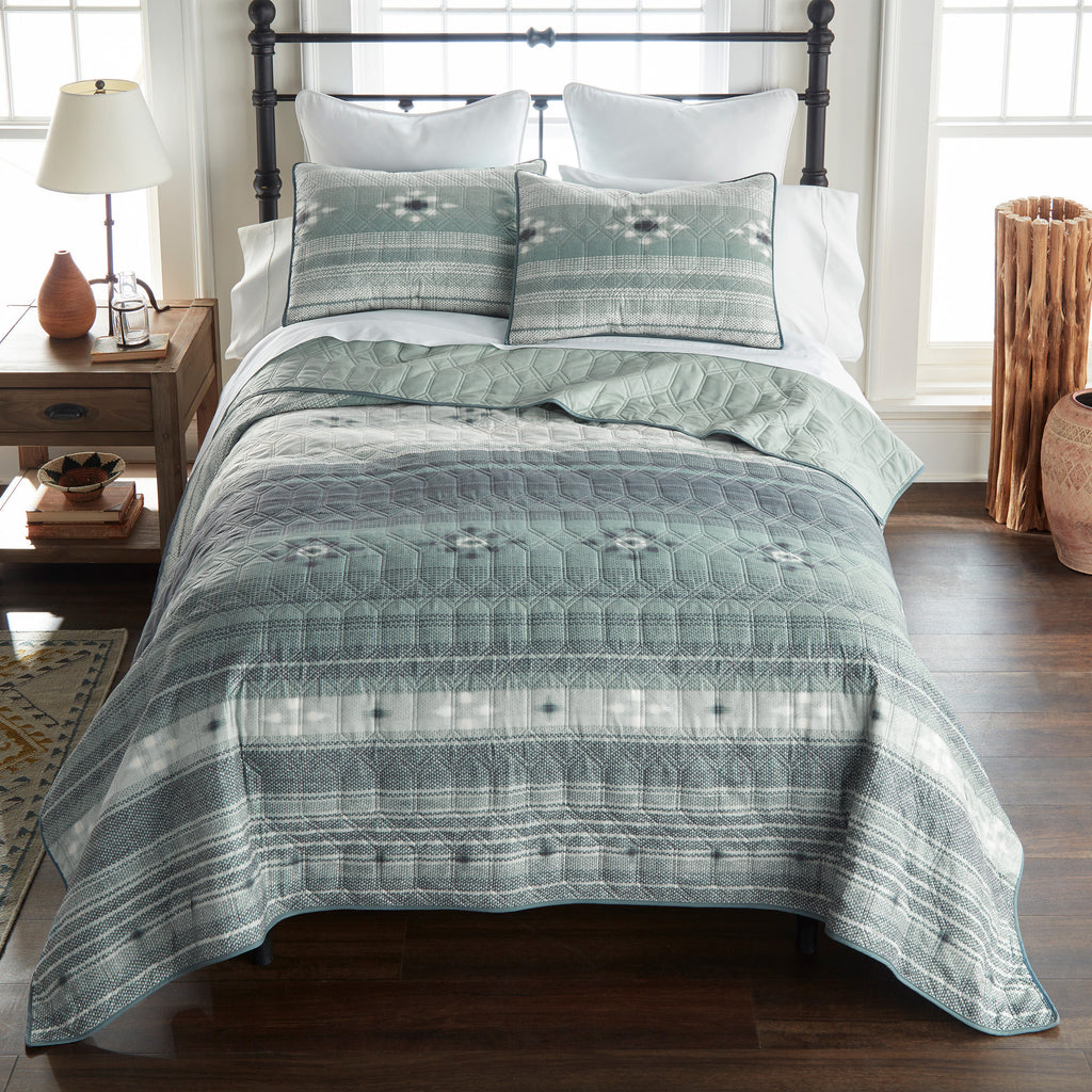 Tempe Green Quilt Set | Your Western Decor