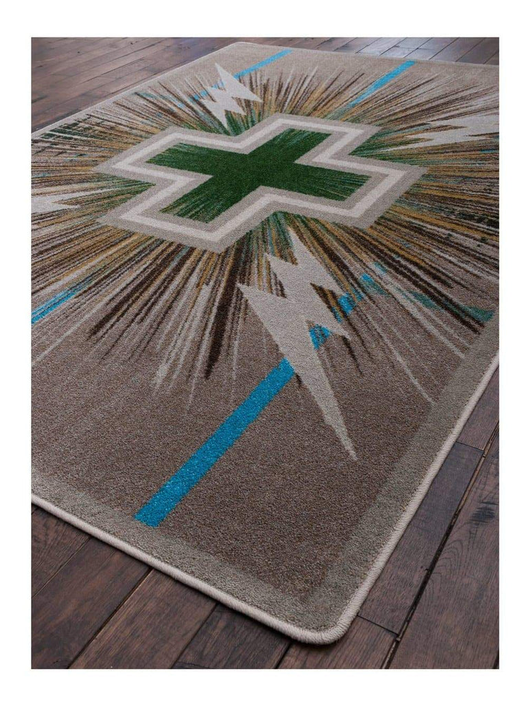 Electric Temple Sands Area Rug - Made in the USA - Your Western Decor