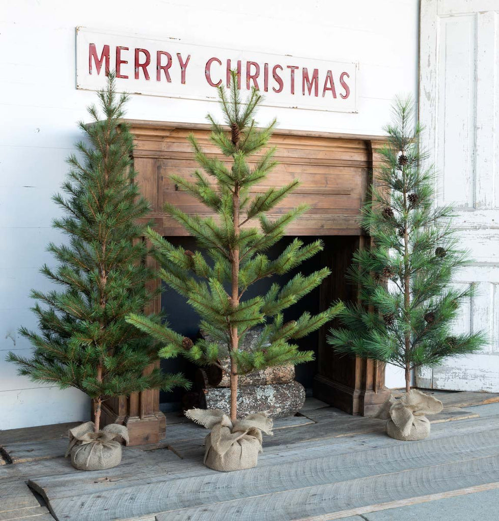 Third-Year Faux Christmas Tree Set | Your Western Decorating