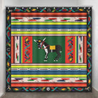 Colorful Tijuana Burro Shower Curtain made in the USA - Your Western Decor