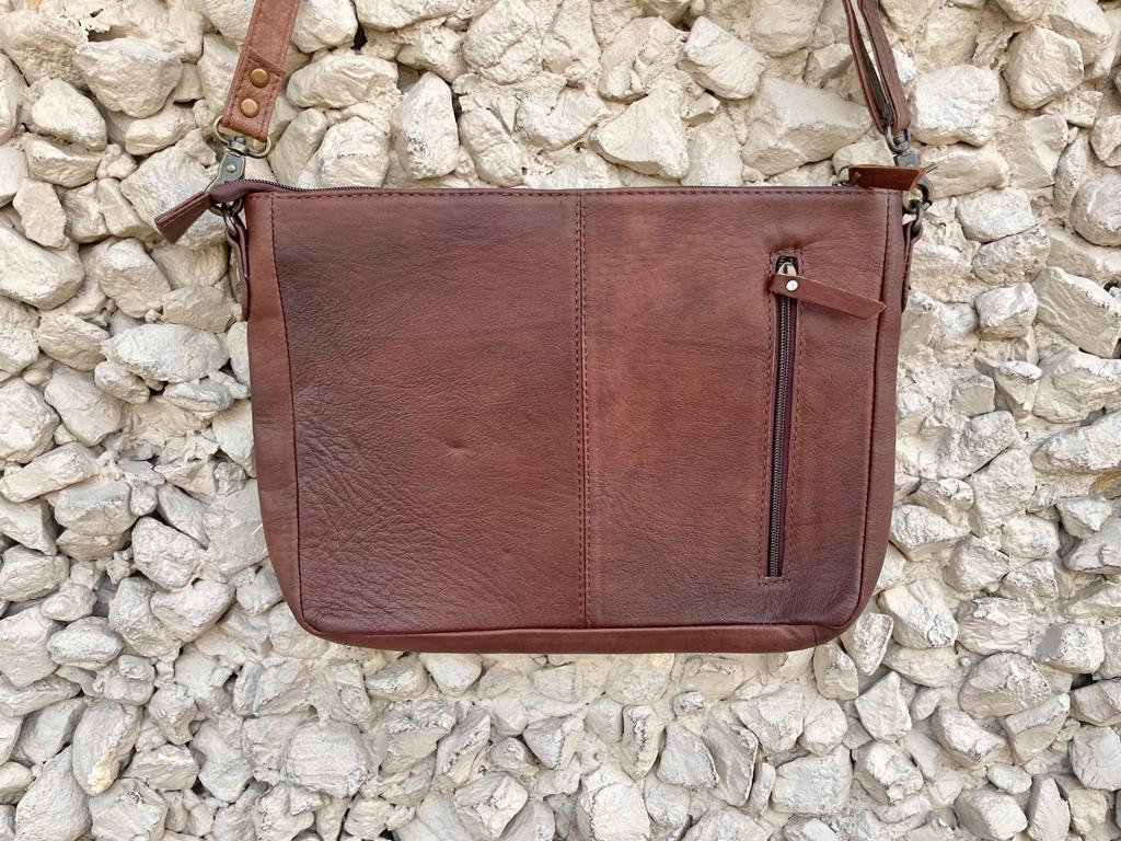 Tooled Cowhide Crossbody Bag - Your Western Decor