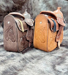 Tooled Leather Saddle Purses - Your Western Decor