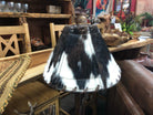 Handmade 15" Tri Color Cowhide Lamp Shade - Your Western Decor