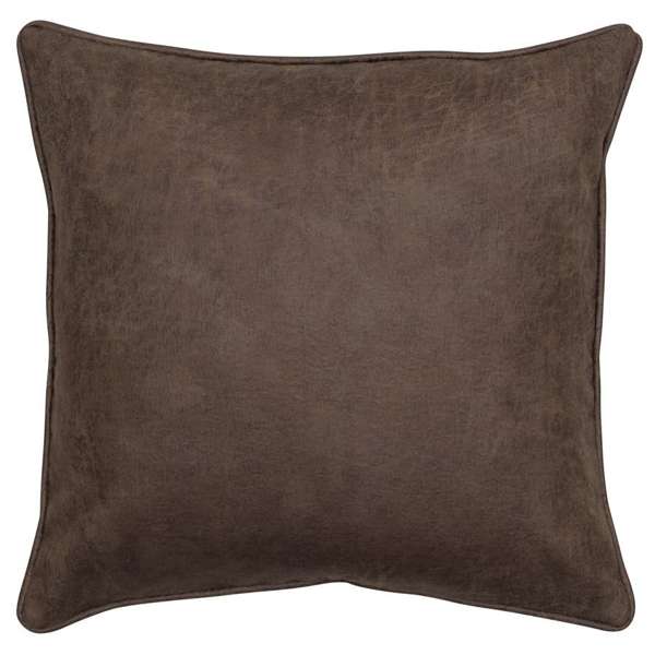 Dark smoke grey euro sham - Your Western Decor