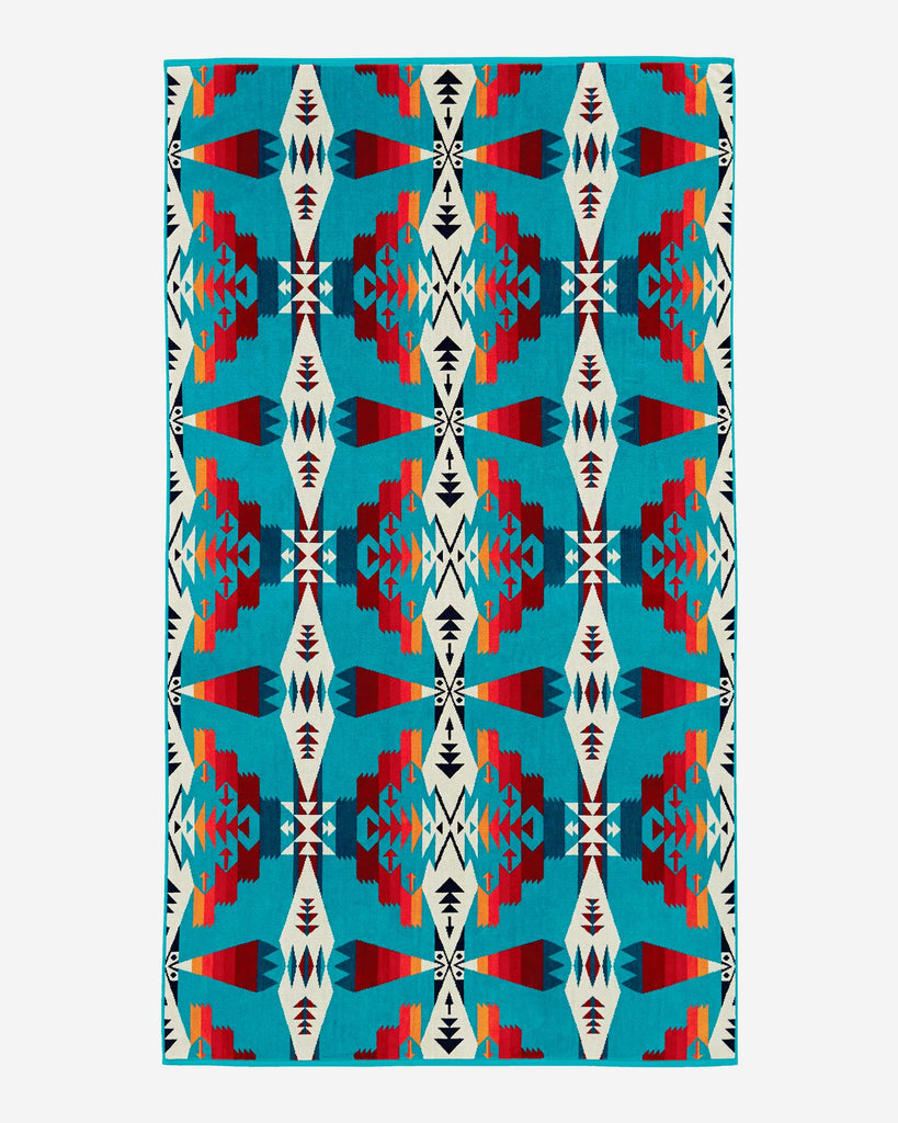Tucson Turquoise Spa Towel - Your Western Decor