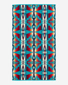 Tucson Turquoise Spa Towel Back - Your Western Decor