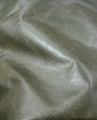 Distressed Evergreen Upholstery Leather Sample - Your Western Decor