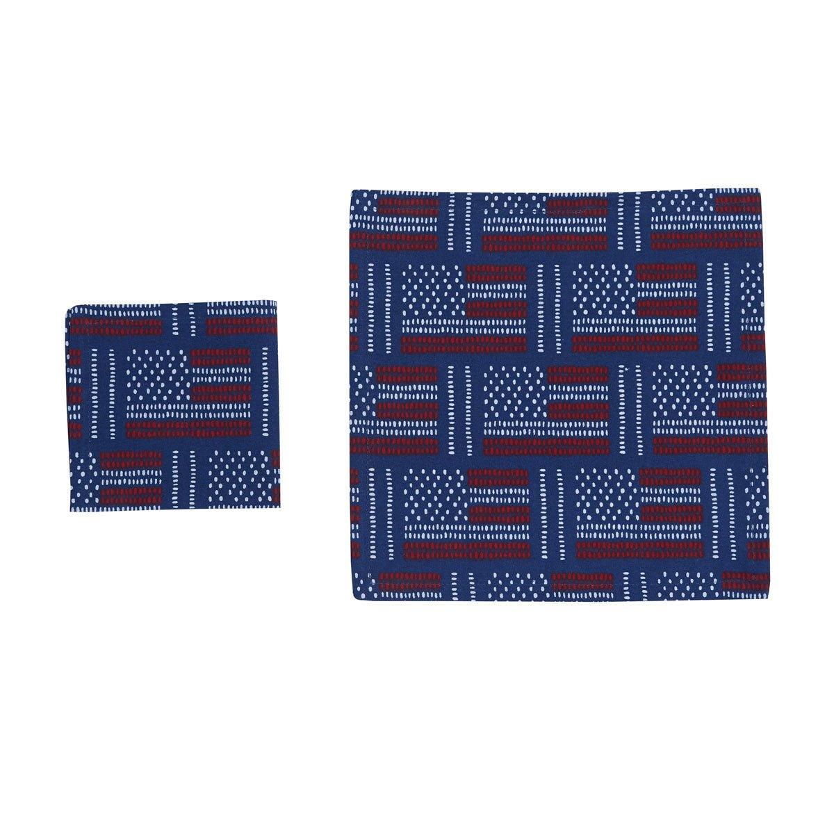 USA Flags Cocktail Napkin Set | Your Western Decor