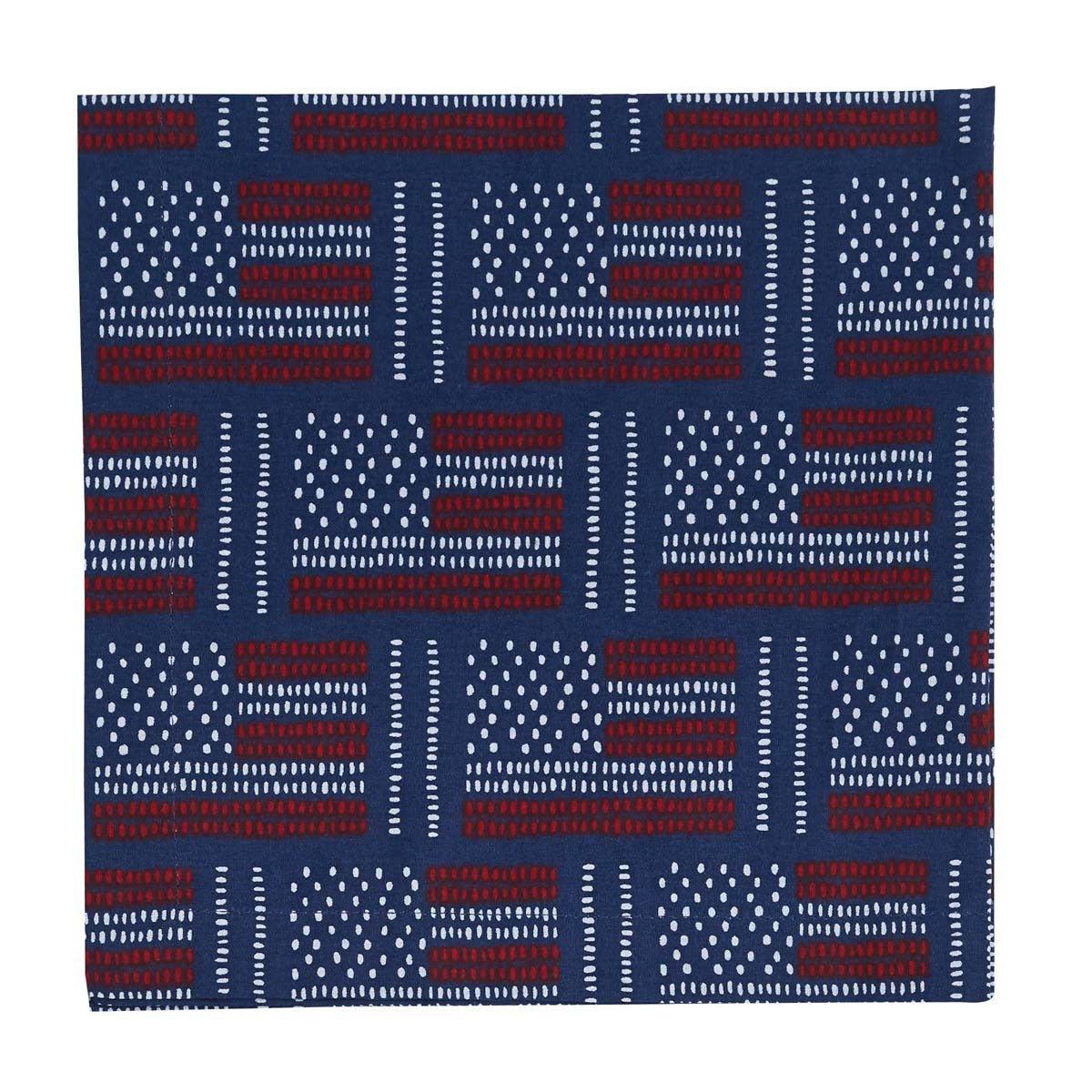 USA Flags Napkin Set | Your Western Decor