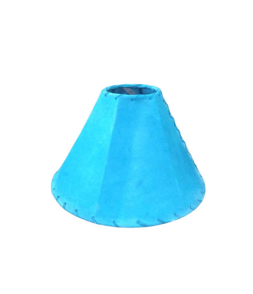 genuine turquoise handmade rawhide lamp shade - Your Western Decor