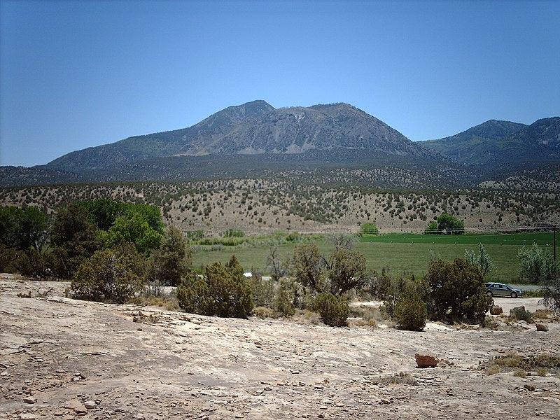 Sleeping Ute Mountain photo - Your Western Decor