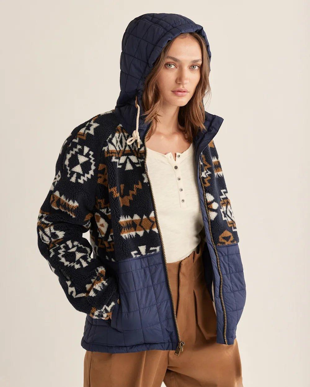 Highland Ridge Tansy Fleece Hooded Jacket - Your Western Decor