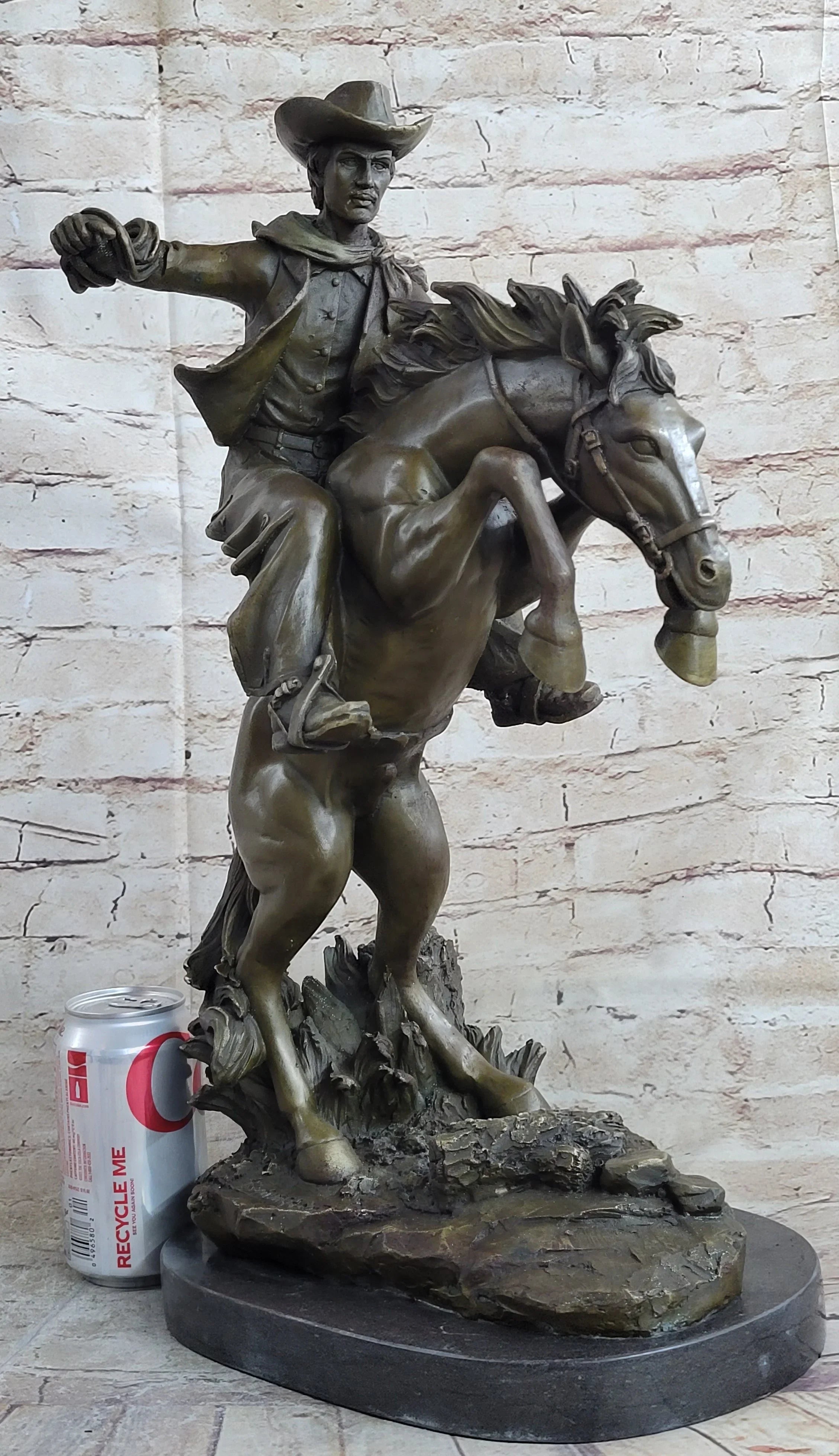 Bronco Buster Western Bronze Sculpture | Your Western Decor