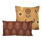 Western Tapestry Skull & Dream Catcher Throw Pillows - Pillow Set - Your Western Decor