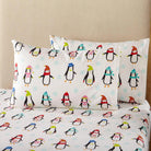 Winter Penguins Cotton Flannel Sheets - Your Western Decor