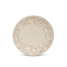 Acanthus Estate embossed stoneware salad plate.