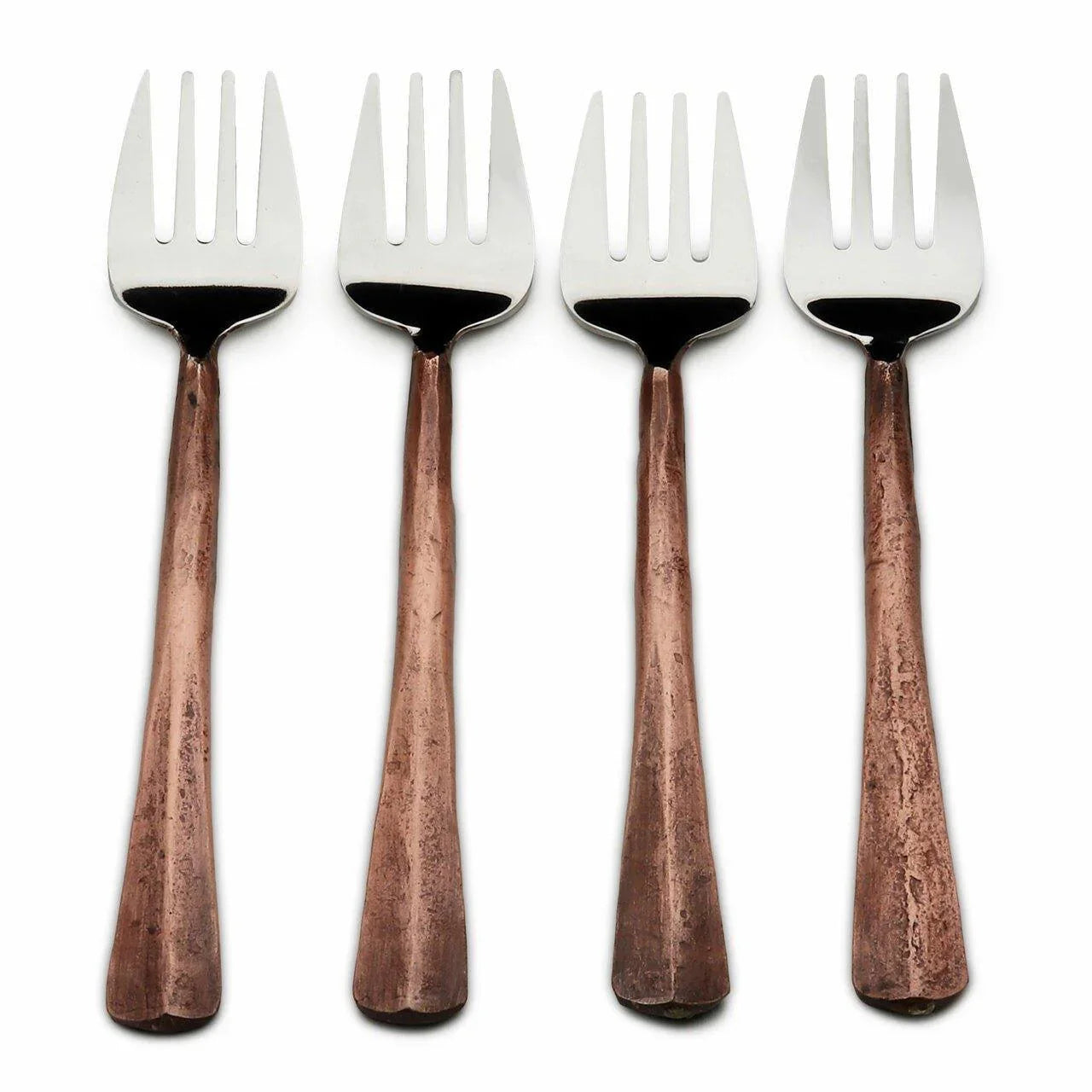 Rustic Table Fork Aged Copper Table Forks | Rustic Flatware | Your Western Decor