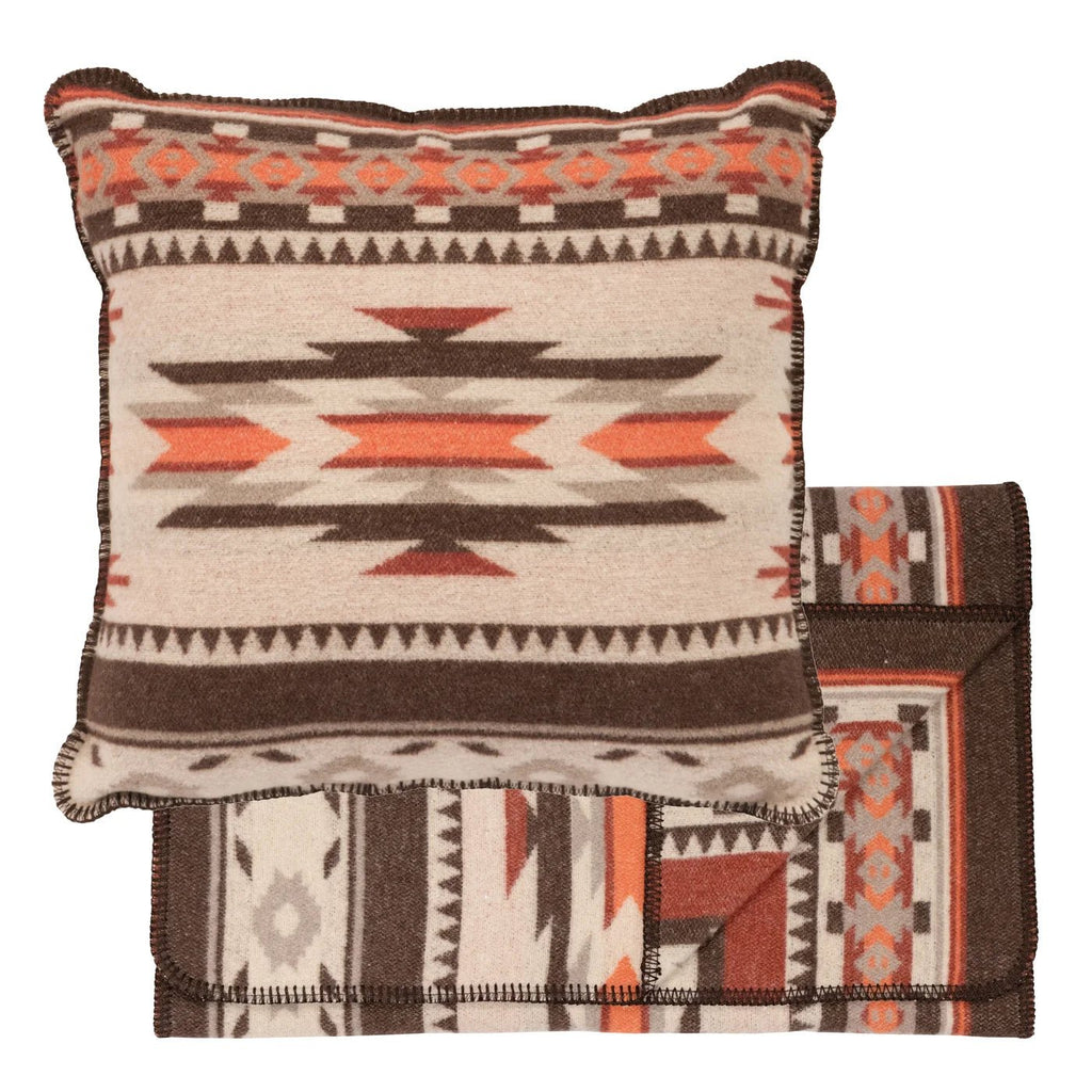 American made Alamosa Bed Scarf & Pillow Set - Your Western Decor