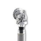 Carved aluminum wine bottle stopper - Your Western Decor