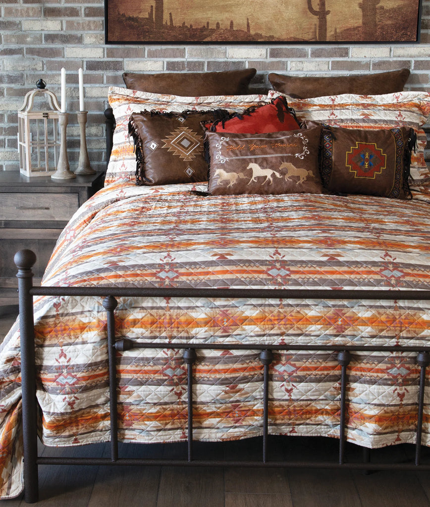 Amarillo Southwestern Quilt Set - Southwestern Bedding - Your Western Decor