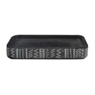 Black Aztec design bathroom counter tray - Your Western Decor