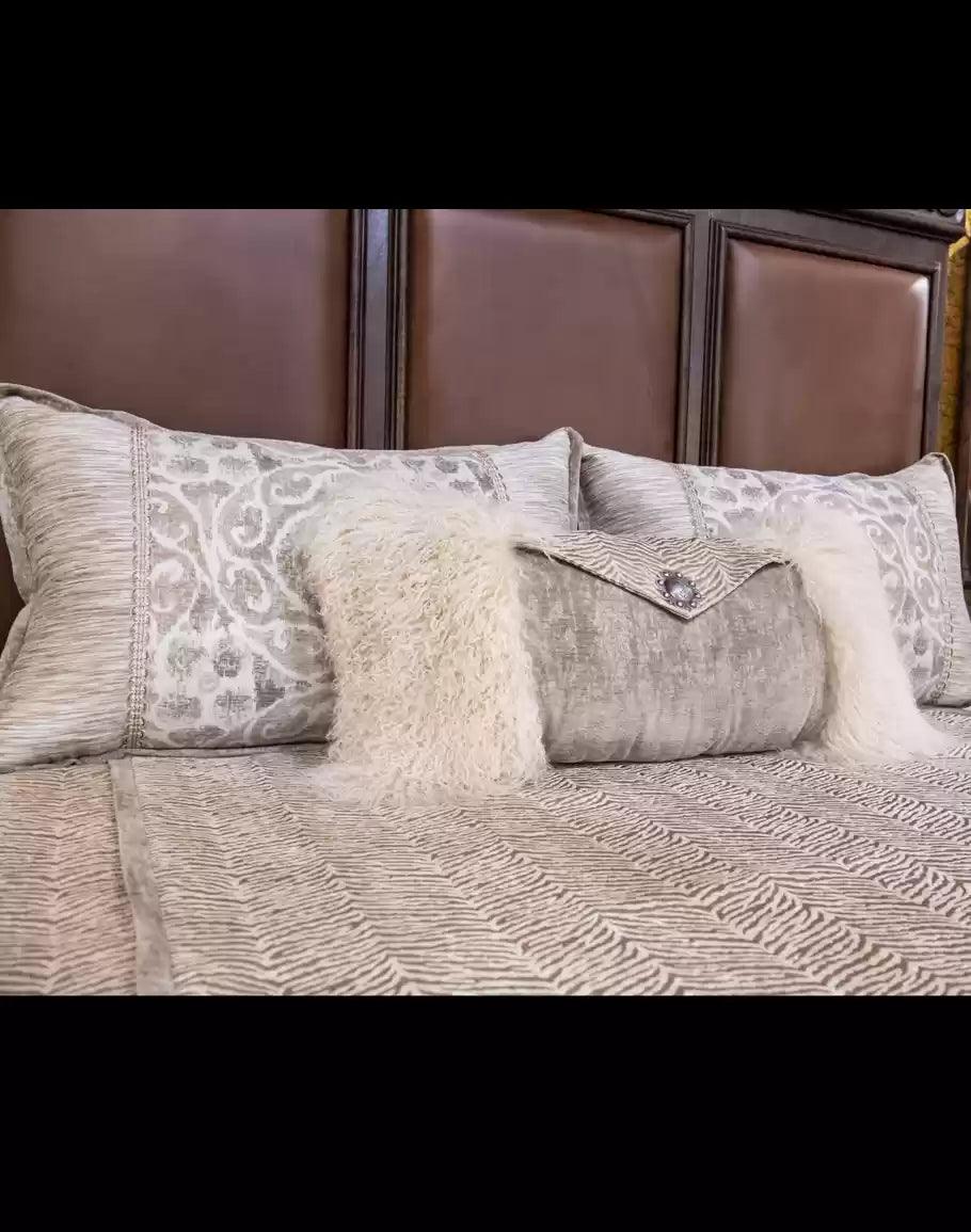 Aria luxury bedding accents - Your Western Decor