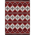 Aspen Area Rug in Reds 8x11 made in the USA - Your Western Decor