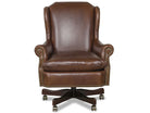 American made Atticus Executive Leather Office Chair front - Your Western Decor