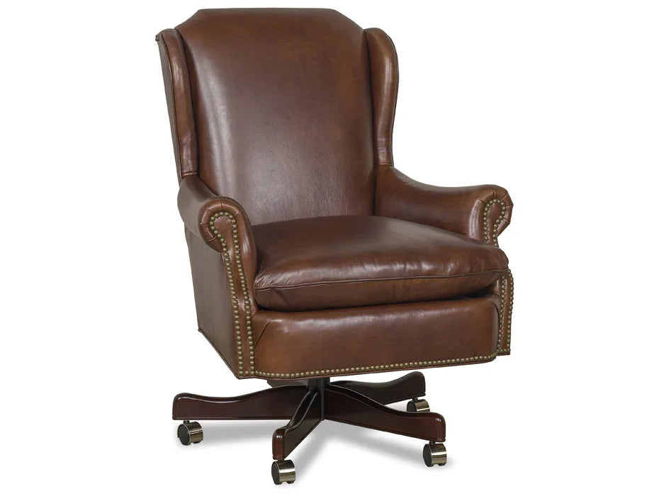 American made Atticus Executive Leather Office Chair - Your Western Decor