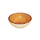 Aurora cereal bowl in beige, burnt red and orange - Your Western Decor