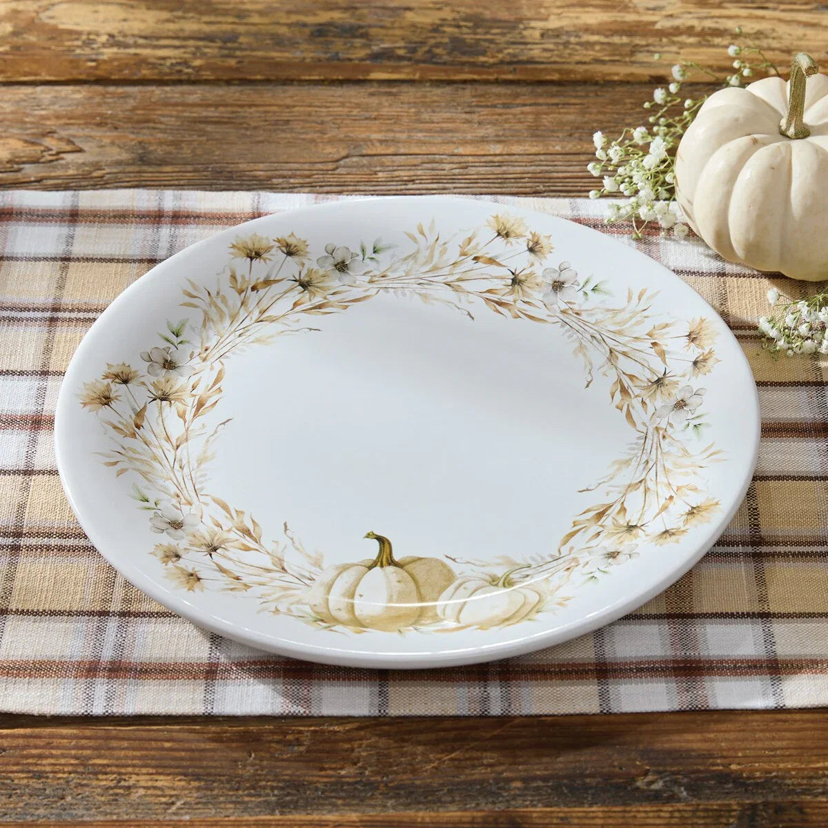 Pumpkin Harvest Serving Plate - Your Western Decor
