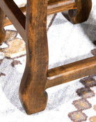 Frame legs on bar stool detail - Your Western Decor