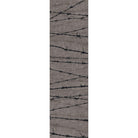 Barbed Wire Area Rug in Grey floor runner - made in the USA - Your Western Decor