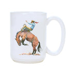 Bareback Riding Art Coffee Mug made in the USA - Your Western Decor