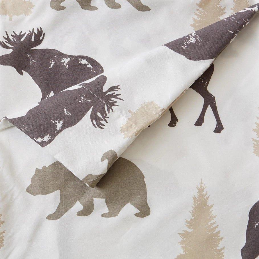 Strolling the Woods Microfiber Lodge Sheets - Your Western Decor