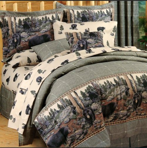 Bear Country Comforter Collection - Your Western Decor