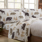 Moose and bear lodge style microfiber sheets - Your Western Decor