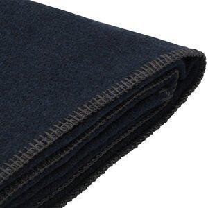 Handmade Solid Color Bedspread in Midnight Blue - Made in the USA - Your Western Decor